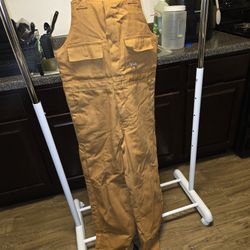 Vintage Walls Insulated Winter Work Overalls, Size Small