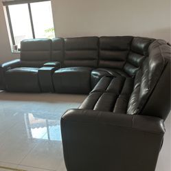 Leather Sofa Family 