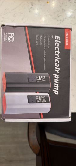 NEW Electricair Pump Model X1 Portable Air Pump