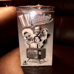 Vintage TV Nostalgia: The Golden Years of Television video collection box set