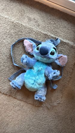 Disney Lilo and Stitch plush backpack vintage