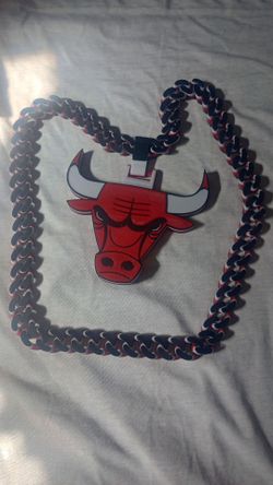 Chicago Bulls  fan Necklace