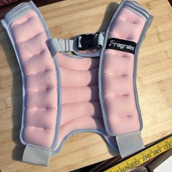 New 10lb Weighted Vest with Reflective Stripe; Ideal for Walking, Strength Training, Running, Working Out, Cardio 