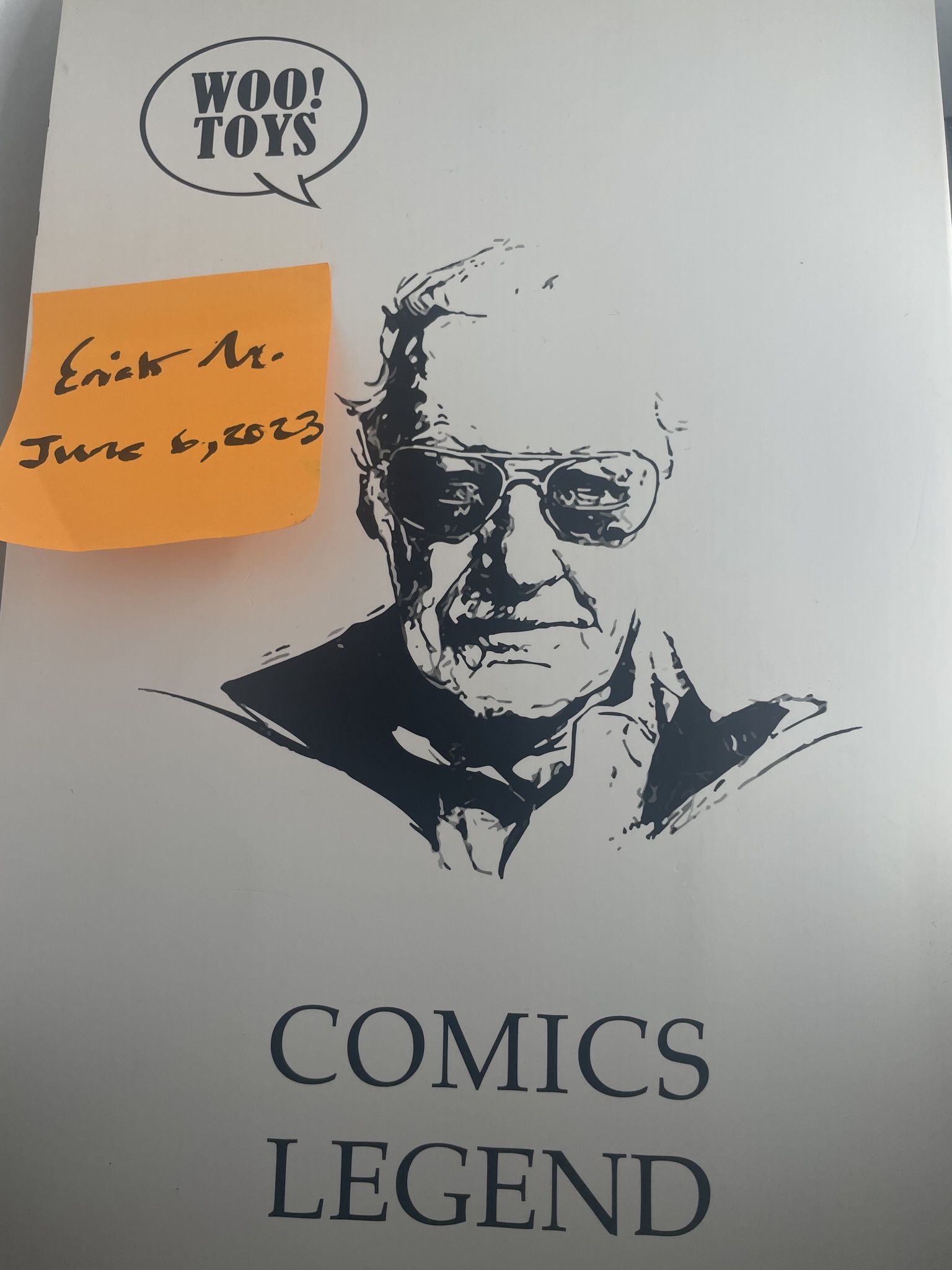 Hot Toys Sideshow Woo Toys 1/6 Marvel Stan Lee Figure