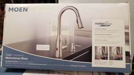 Moen Cadia Touchless Kitchen Faucet