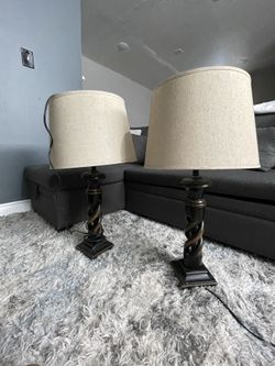 2 Night Stand Lamps