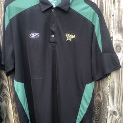 Dallas Stars Polo Style Mens Shirt Size XL