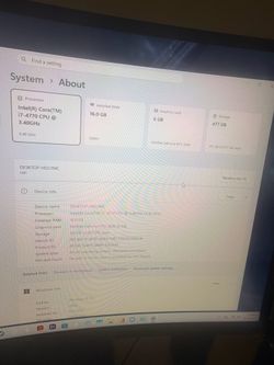 Gaming pc setup  hand made works great