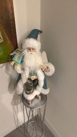 Coastal Santa Claus Christmas Figurine