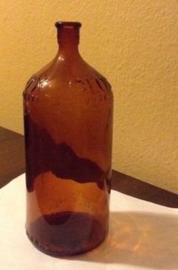 Antique Clorox bottle