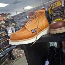 Botas De Piel De México Cómodas Para Trabajar 