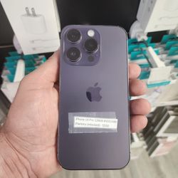 Apple IPhone 14 Pro 128GB in Purple (Factory Unlocked/Desbloquiado).