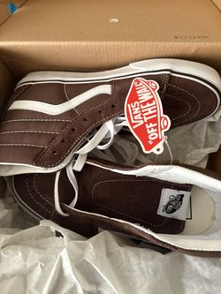 Brand New Vans Brown High Tops