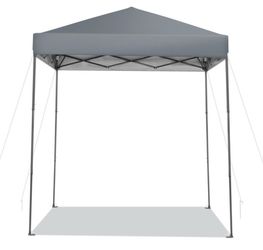 New 6.6x6.6 Ft Pop Up Canopy, 1 Person Instant Setup Canopy Tent