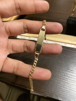 Kids 18k Gold Filled Bracelet  