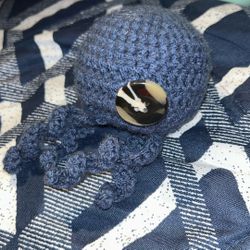 Small Octopus With Small Tentacles With Button Eye