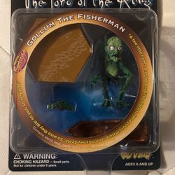Middle Earth Toys Gollum The Fisherman Lord Of The Rings Action Figure New