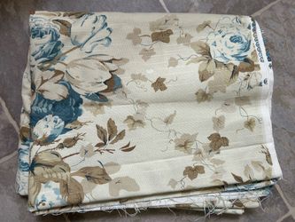Floral Print Fabric Yardage