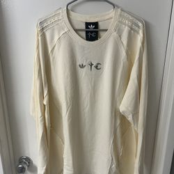 Adidas X Thug Club Beige Long Sleeve Tee 