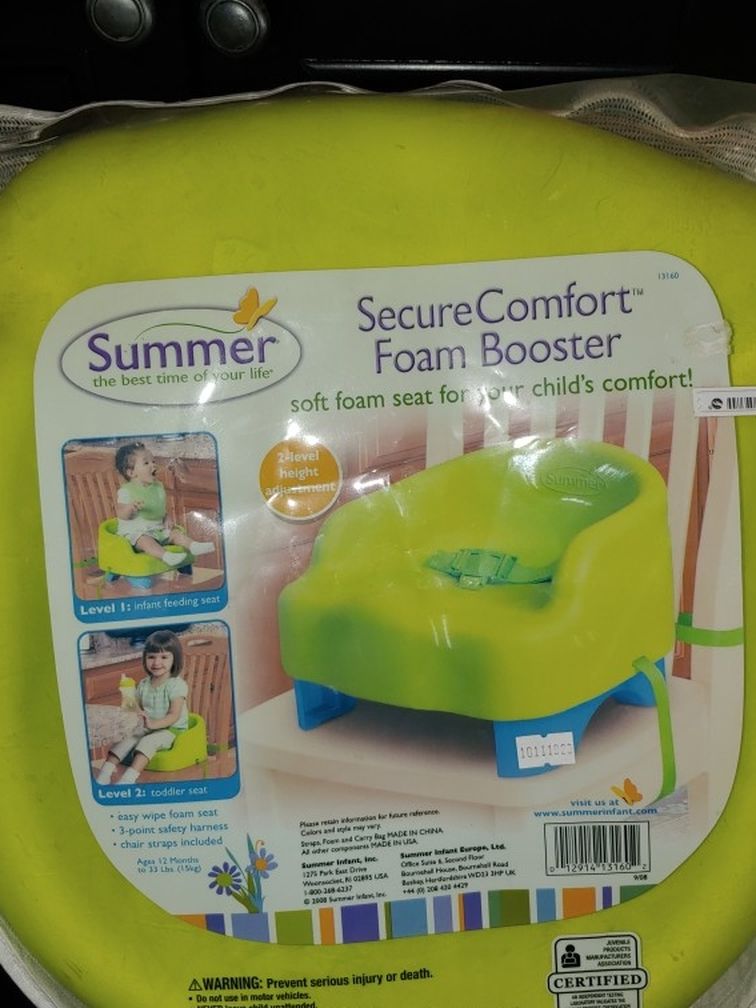 Summer Foam Booster Seat