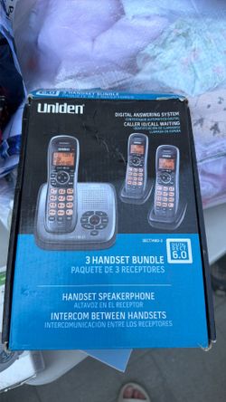 3 Handset Digital phone Uniden brand