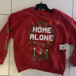 Home alone adult new ugly sweater lights XL Christmas navidad unisex men women 
