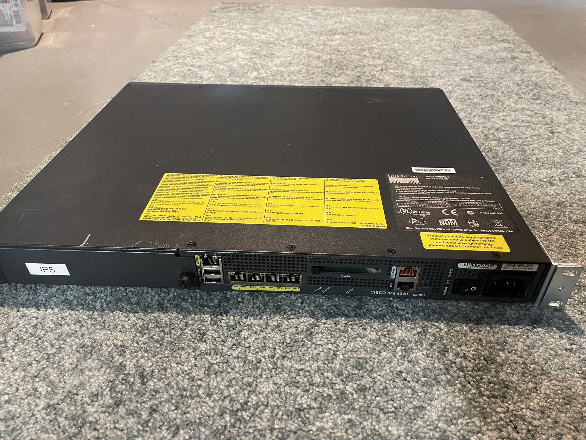 Cisco IPS-4240-K9 V01