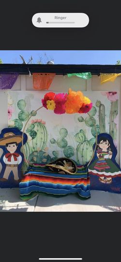 Fiesta theme party decor