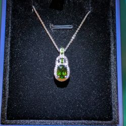 Chrome Diopside Necklace 