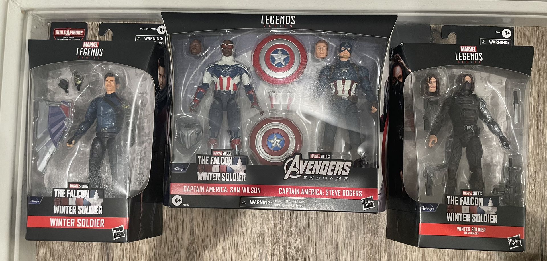 Marvel Legends Captain America Lot