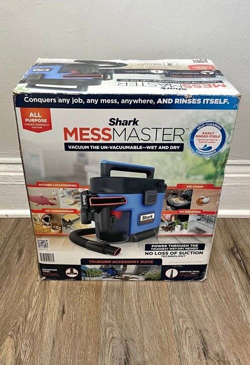 Shark MessMaster Portable Wet and Dry Vacuum for Home