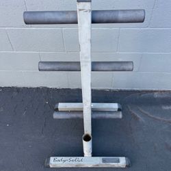 Body Solid 6-Post Olympic Weight Tree and Bar Holder… Home Gym Fitness…. $50 Price is Firm!!!!