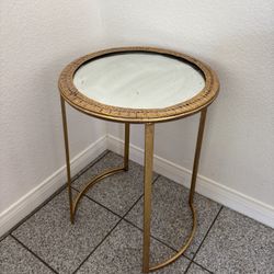 Gold Mirrored Table
