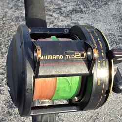Shimano Tld 20 Reel/New Okuma Rod