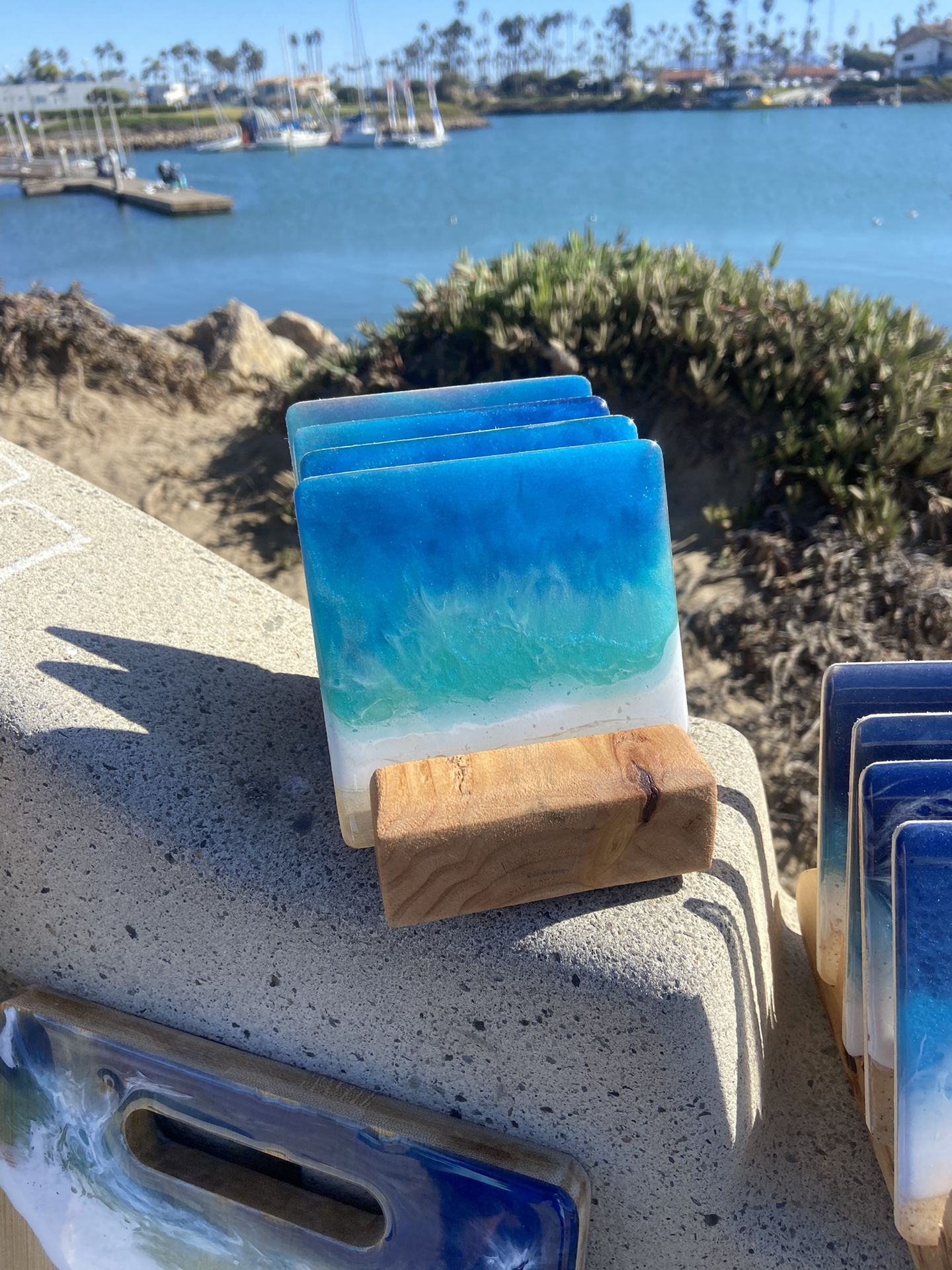 Epoxy On Wood Beautiful Waves