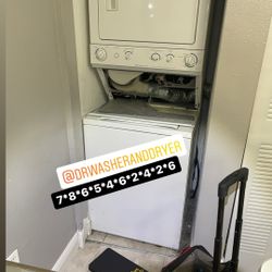 Lavadora Y Secadora Washer And Dryer Refrigerator 
