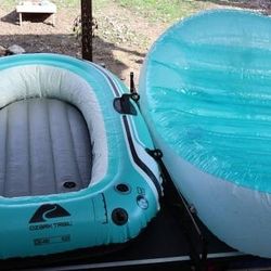 Small OZARK TRAIL Raft And Pool Float $15 for BOTH