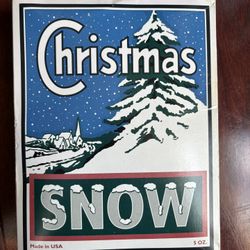 Christmas Snow by Restoration Hardware Company, collectible holiday decor