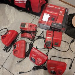 Milwaukee M12 Chargers 