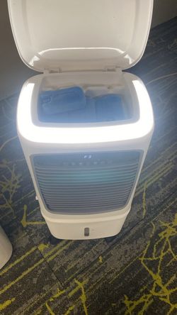 Portable Evaporative Air Cooler with Ice Packs
