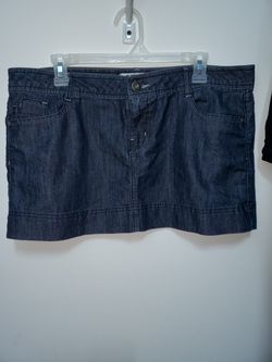 Blue Jean mini skirt