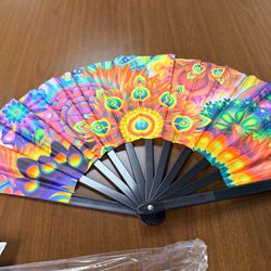 Handheld Folding Fan Plastic