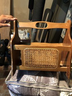 Mid Century Magazine Holder