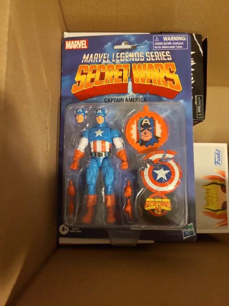 Secret Wars Captain America Marvel Legends