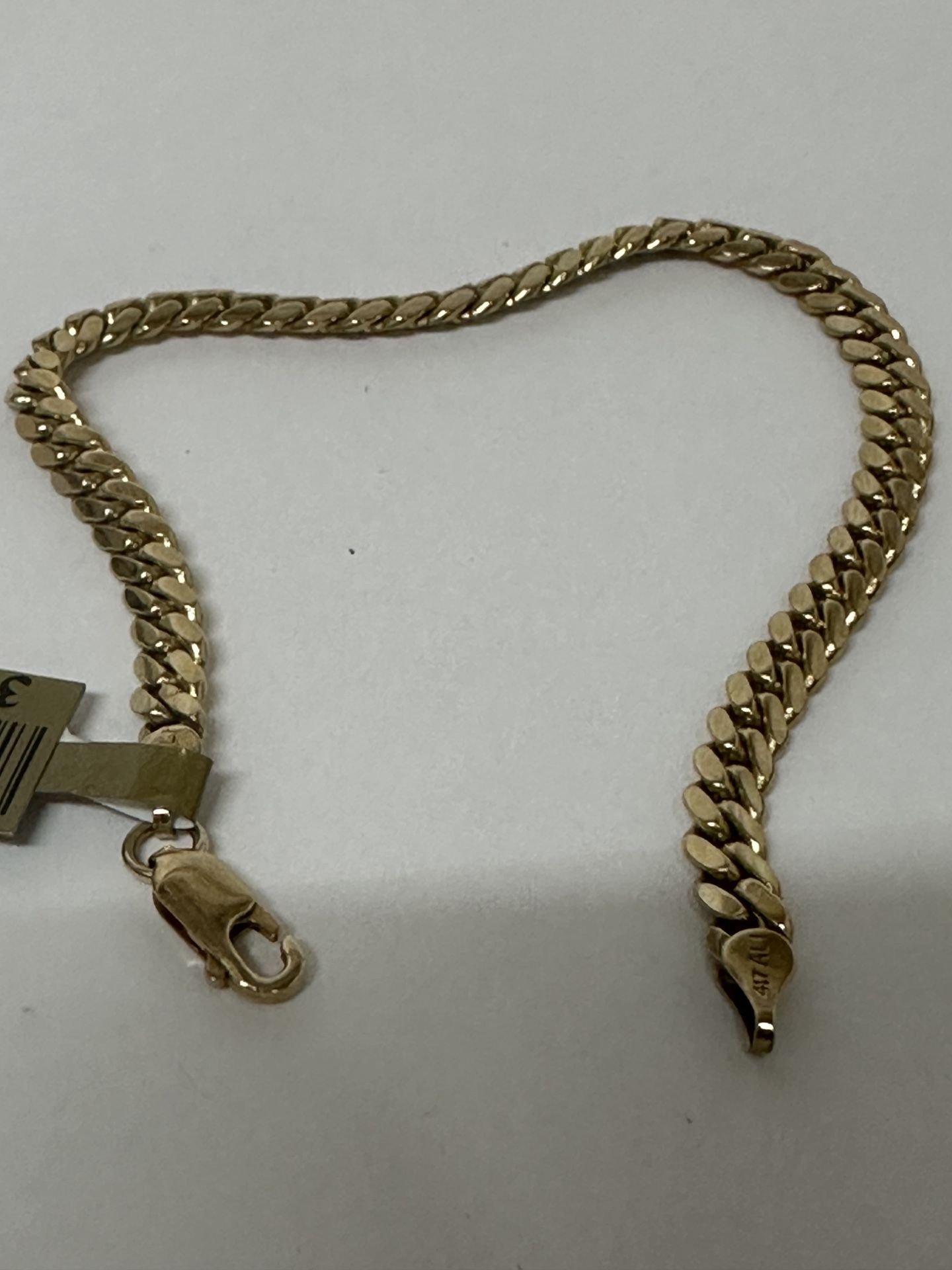 Gold Bracelet 10k And 8 Inch