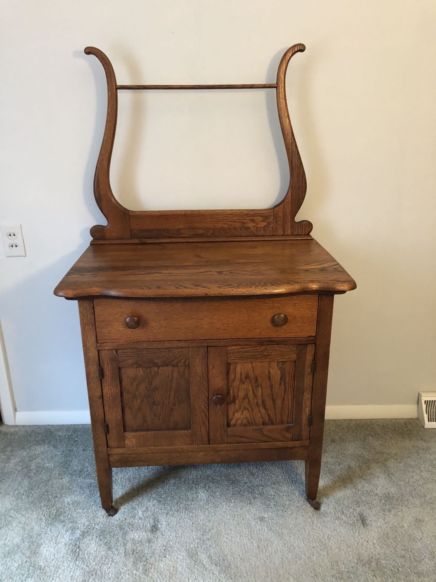 Mission Oak Vanity