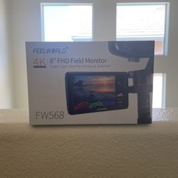 Feelworld FW568 6” Field Monitor 4K  
