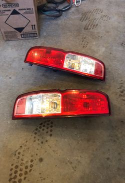 Taillights for a 2005-2013 Nissan Frontier