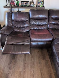 Free Manual 2x Reclining Sofa