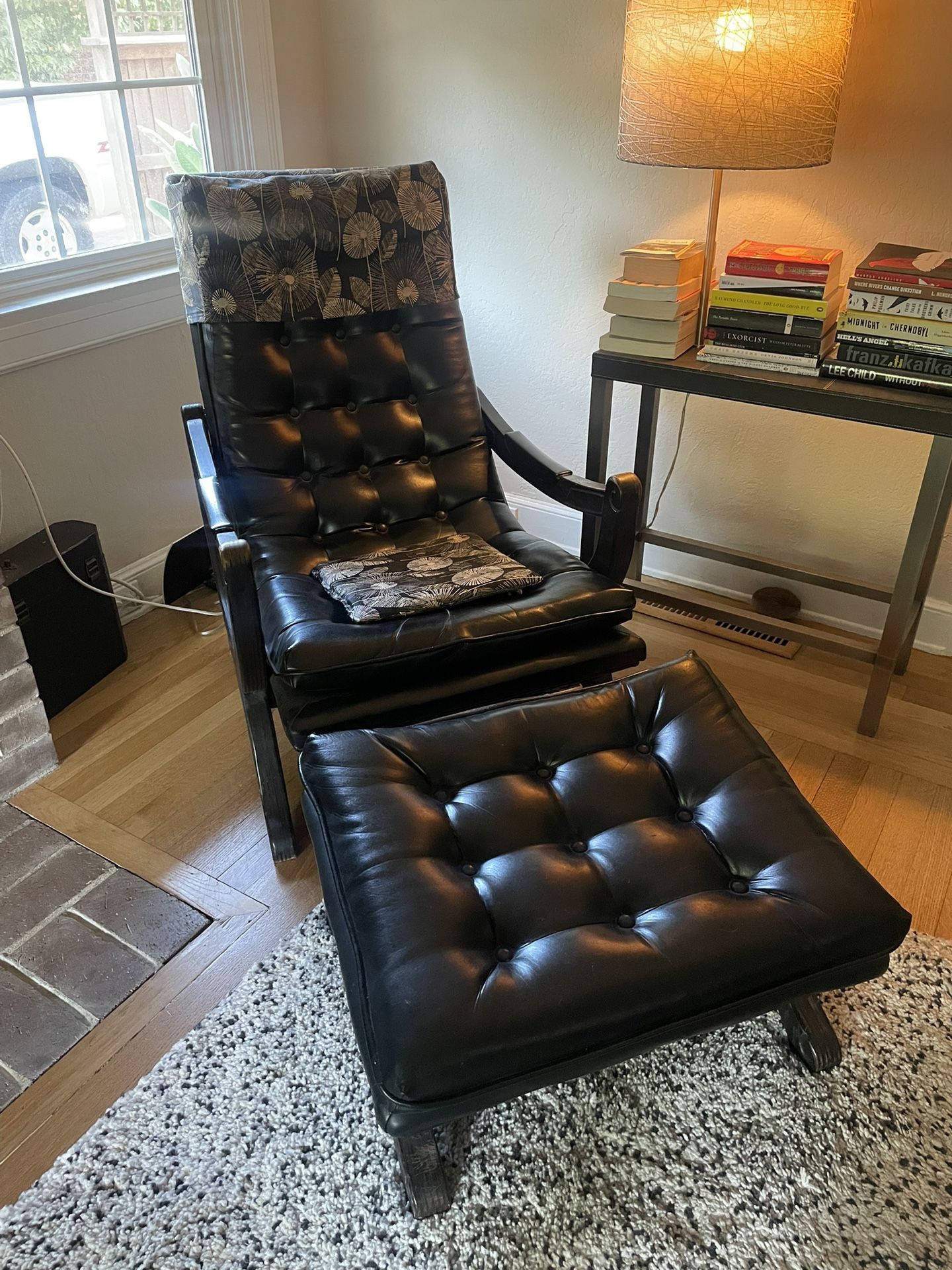 1950s Chair and Ottoman